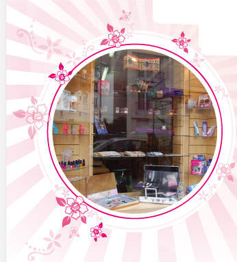 Vitrine du magasin